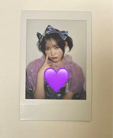 cutie street 마나베 나기사 큐스토 폴라로이드