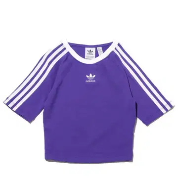 adidas 보라색 반팔 T셔츠