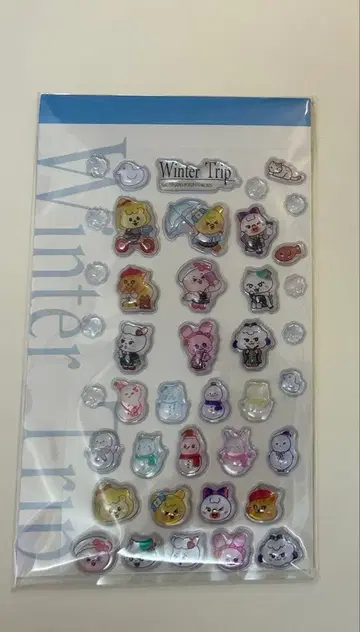 NiziU 팝업 스토어 NIZOO 통통 스티커 씰