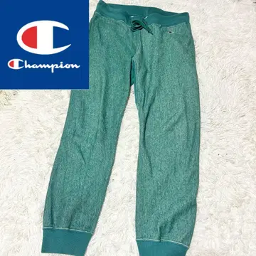 새상품급 챔피온 champion 리버스 위브 스웨트 팬츠 그린