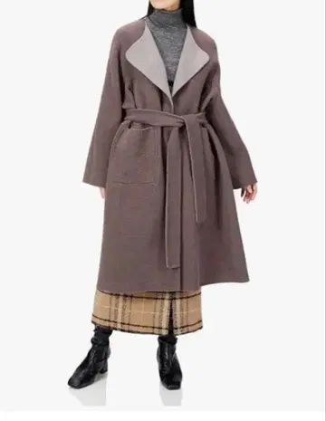 SNIDEL 더블 페이스 롱 코트 SWFC194002