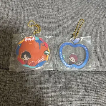 미세스 그린애플 1번 복권 바스락 아크릴 참 E상 2점 세트