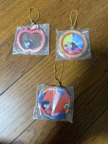 미세스 제일복권 E상 아크릴 참 오오모리 모토키 컴플리트 3종 세트