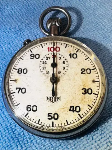 HEUER 스톱워치 회중시계 정크