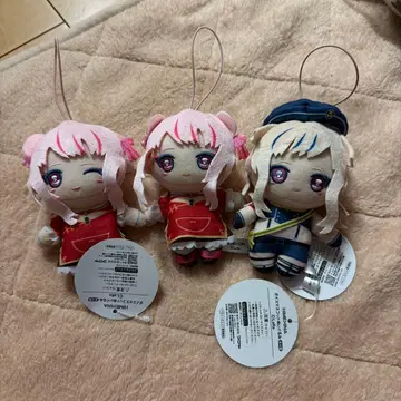 라운드원 한정판 HIMEHINA 보이스 마스코트 봉제 인형 전 3종 세트