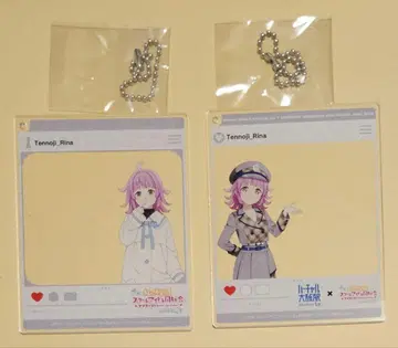 니지가사키 2 버추얼 포트타워 아크릴 키링 리나