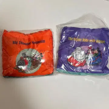 디즈니 캡슐 토이 에코백 2종 세트
