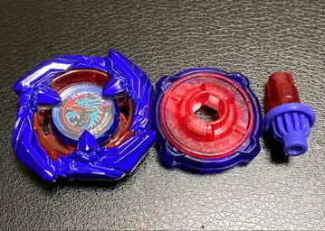 베이블레이드 x 코발트 드레이크 4-60 f 메탈 코트 블루