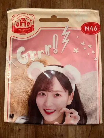 노기box 테디 드림 타운 S상 페이스 타월 카나카와 사야