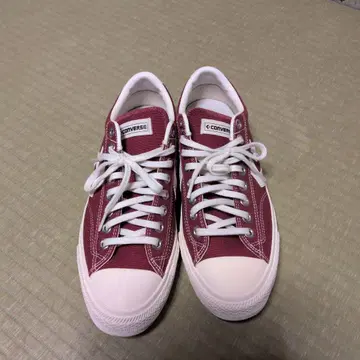 컨버스 버건디 스니커즈