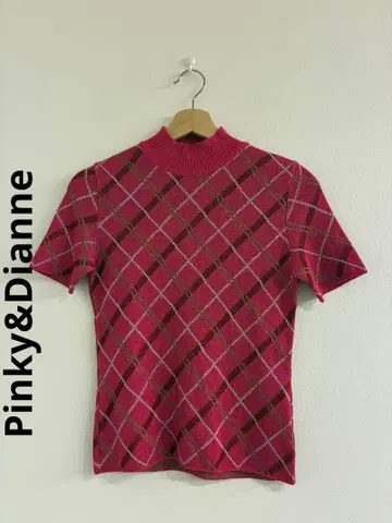 Pinky&Dianne 핑키앤다이안 반팔 니트 스웨터 M