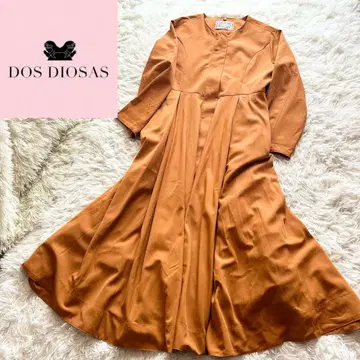 새상품급 DOS DIOSAS 롱 원피스 맥시 원피스 집업