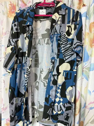 폴 스미스 반팔 셔츠 M 사이즈 그래픽 프린트