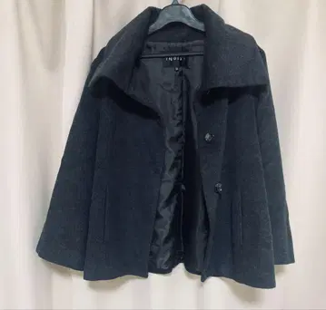 INDIVI 다크 그레이 코트