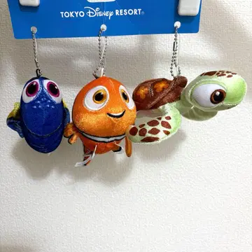 [미사용 새상품] 디즈니 파인딩 니모 봉제 인형 참 키링