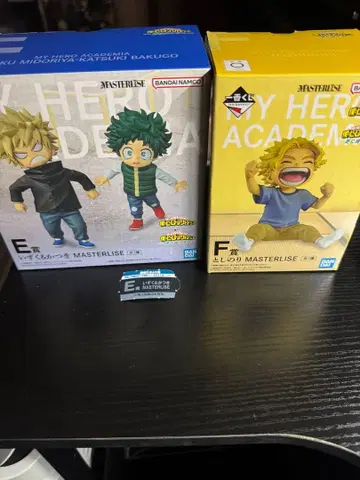 [반권부] 제일복권 나의 히어로 아카데미아 이즈쿠 카츠키 토시노리 피규어