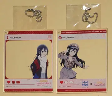 니지가사키 2 버추얼 포트 타워 아크릴 키링 세츠나