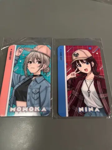 걸즈밴드크라이 가라오케 철인 카드 카와라기 모모카 이세리 니나