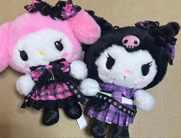 마이멜로디 쿠로미 봉제 인형 마스코트