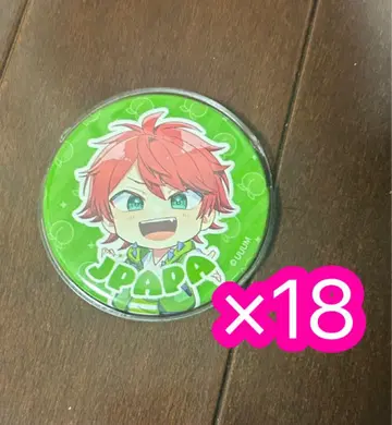 카라피치 컬러풀 피치 쟈파파 캔뱃지