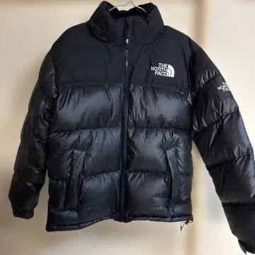 THE NORTH FACE 블랙 다운 자켓 눕시