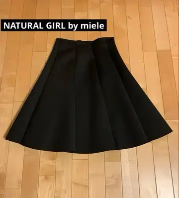 NATURAL GIRL by miele 스커트 블랙 프리