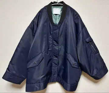 RIM.ARK 와이드 MA-1 블루종