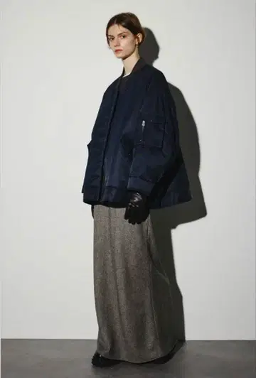 RIM.ARK 와이드 MA-1 블루종