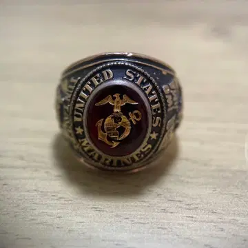 미국 해병대 반지 이오지마 밀리터리 빈티지