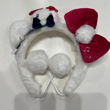 키티 크리스마스 한정판 머리띠 2025