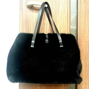 최종 가격! 긴자 카네마츠 자 카네마츠 퍼 백 블랙