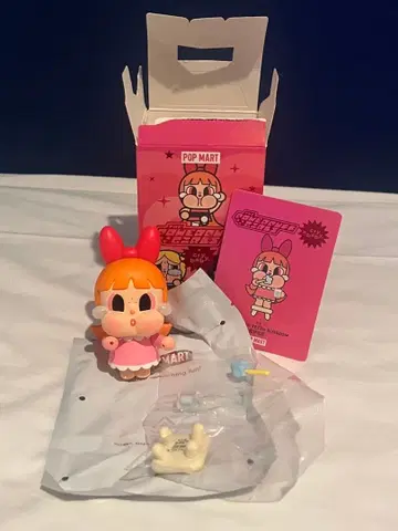 POPMART CRYBABY 파워퍼프걸 파워퍼프