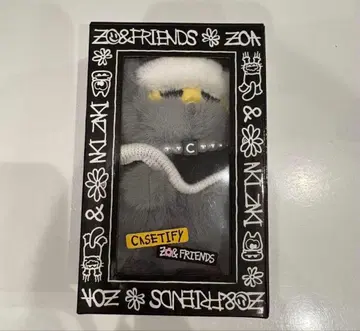 ZO&FRIENDS x CASETiFY ZOA 봉제 인형 키링