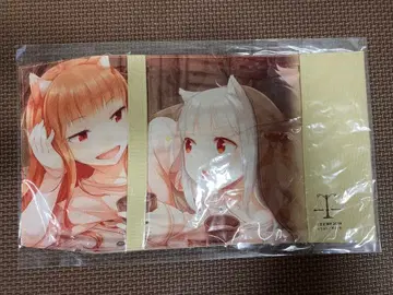 늑대와 향신료 늑대와 양피지 호로 뮤리 북커버