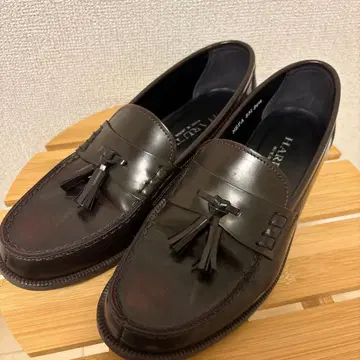 HARUTA 다크 브라운 태슬 로퍼