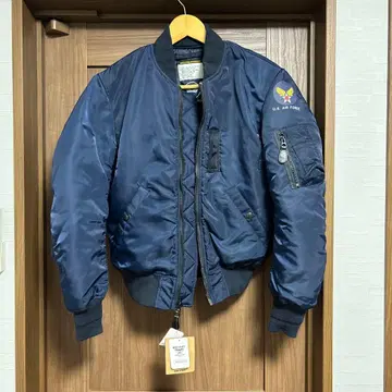 HOUSTON MA-1 플라이트 자켓 네이비