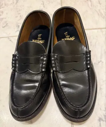 [ 새상품급 ] REGAL 코인 로퍼 25cm 2177 블랙