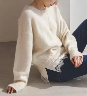 NOBLE YAK 크루넥 풀오버