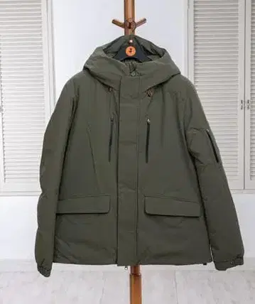 세이브 더 덕 히람 에코 다운 L 로럴 그린 미사용 택 포함