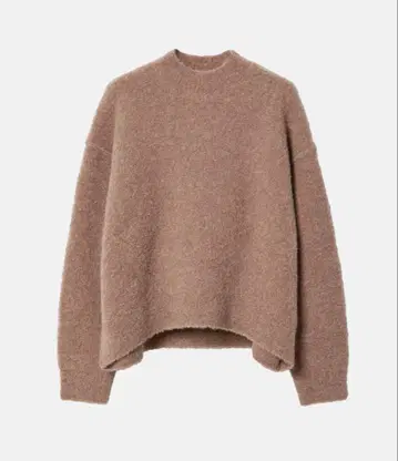 새상품 완판 르쉘블루 Heavy Gauge Pullover 브라운 니트