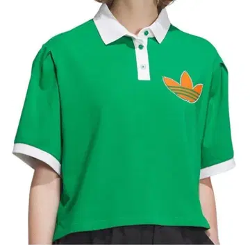 adidas 빅 로고 숏 피케 셔츠