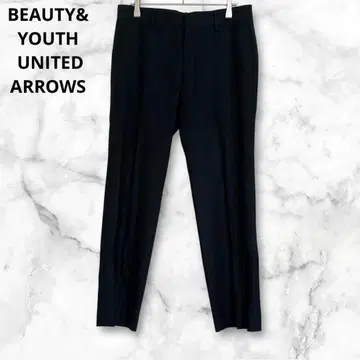 뷰티 앤 유스 슬랙스 블랙 팬츠 바지 심플 M