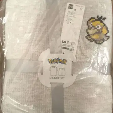 3XL 사이즈 GU x 포켓몬 라운지 세트 코닥 택 포함 미사용 새상품