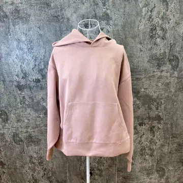 SNIDEL 스나이델 후드티 맨투맨 긴팔 더스티 핑크(F)