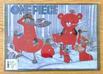 원피스 원화 클리어 파일 빨간 코트의 밀짚모자 일당