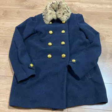 [ 새상품급 ] SLY 네이비 더블 브레스트 코트