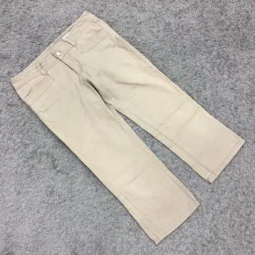 HusHusH 하쉬아쉬 크롭 팬츠 캐주얼 브라운(3)