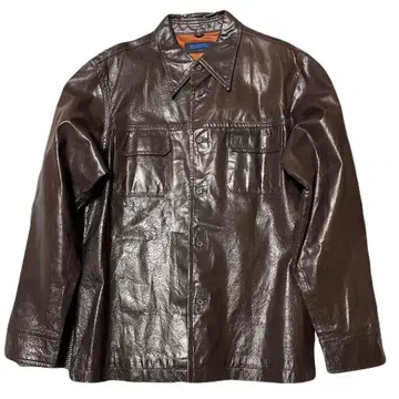 CIGAR BRANCH 가죽 자켓 피그스킨 브라운