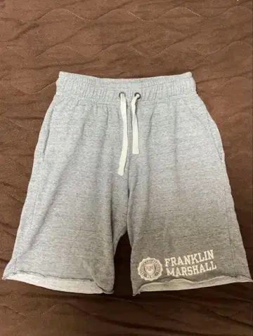 FRANKLIN MARSHALL 발스티 숏팬츠 그레이