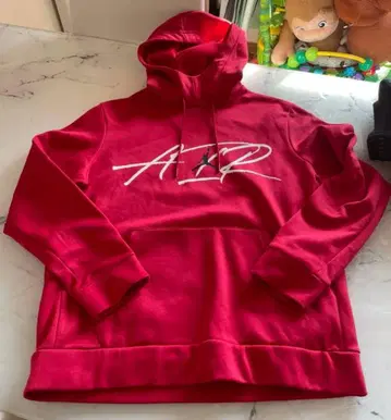 JORDAN 후드티 레드